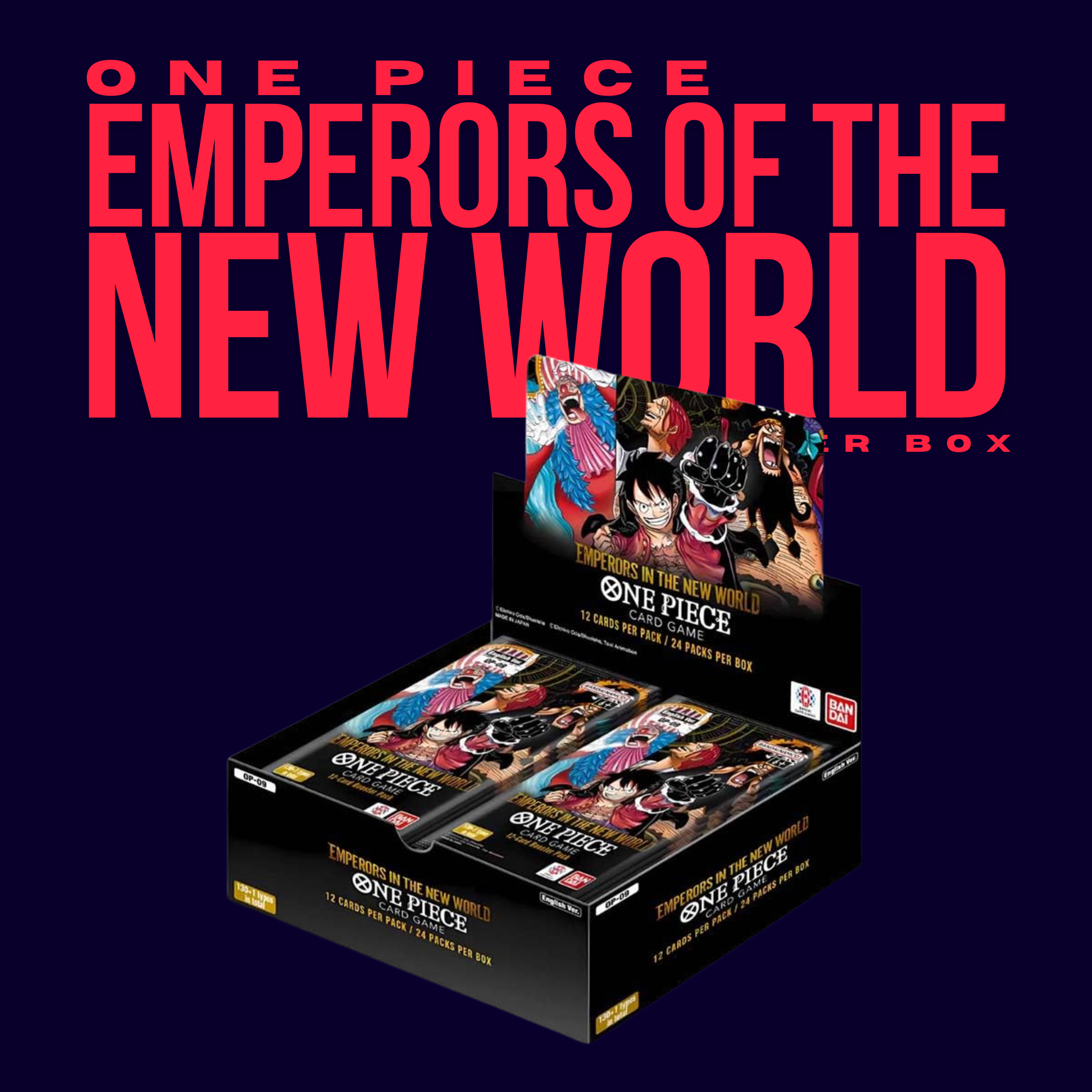 One Piece Emperors in the New World Booster Box One Piece Emperors in the New World Booster Box