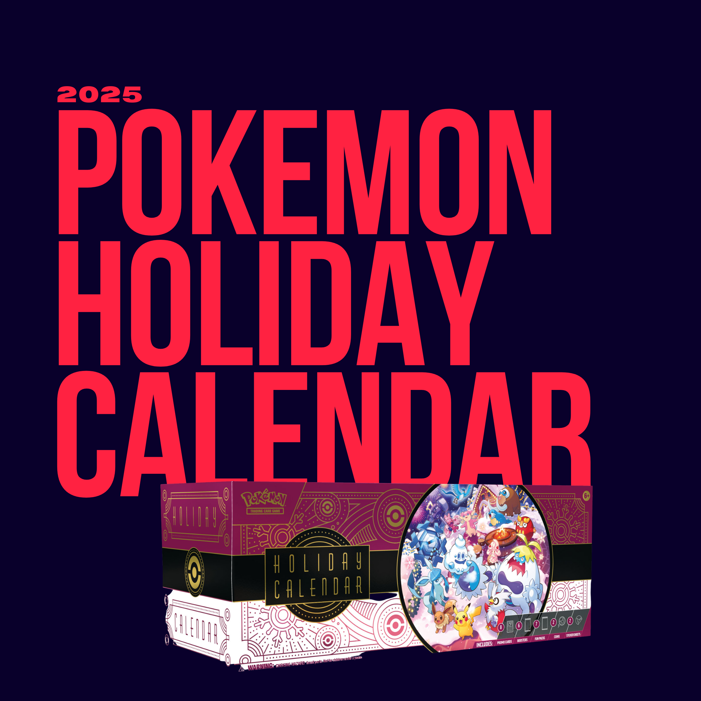 2025 pokémon trading card game holiday calendar 2025 Pokemon Holiday Calendar