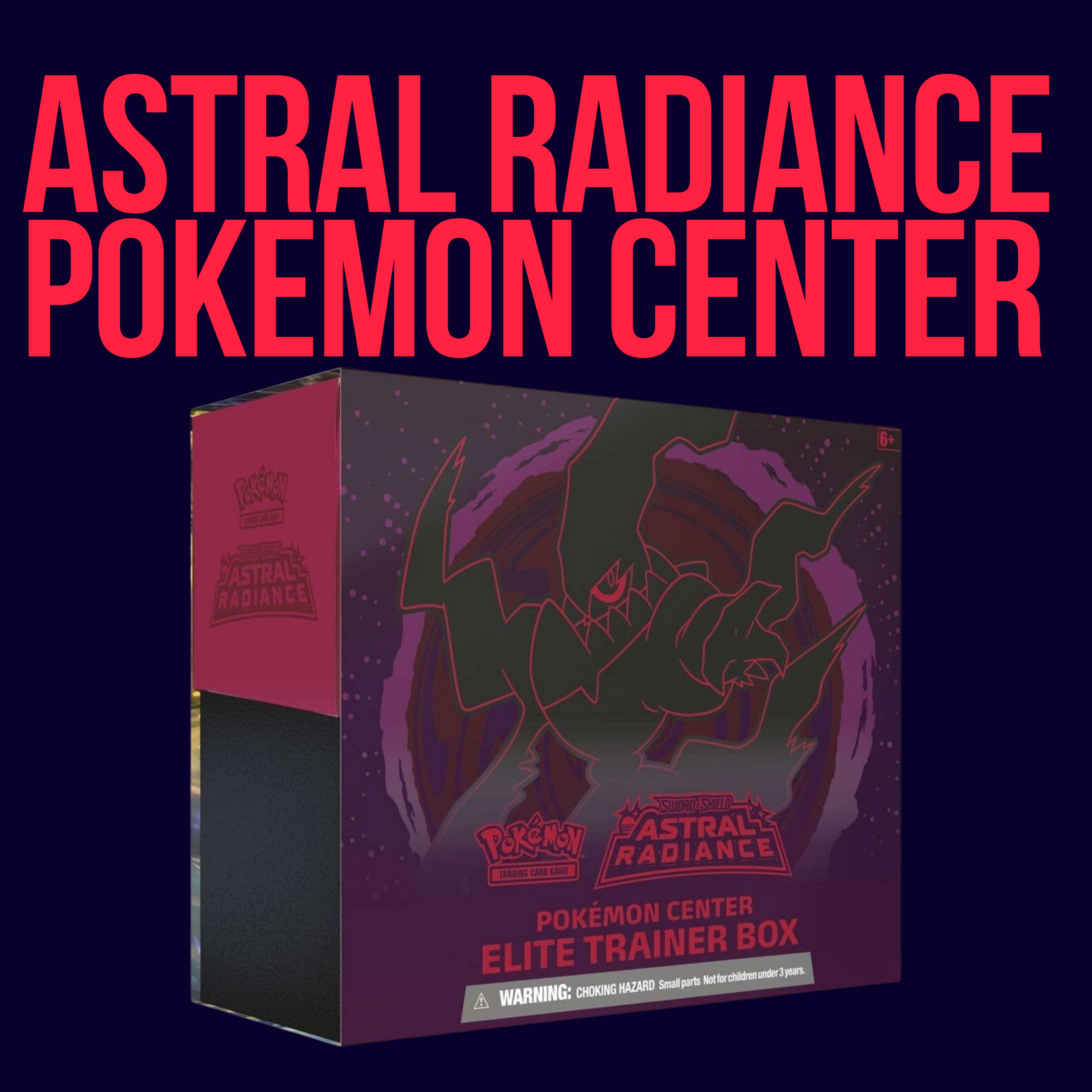 pokemon center astral radiance booster box TCG: Pokemon Elite Trainer Color:Rose most recent pokemon set A box for everything Zekrom Price & Card