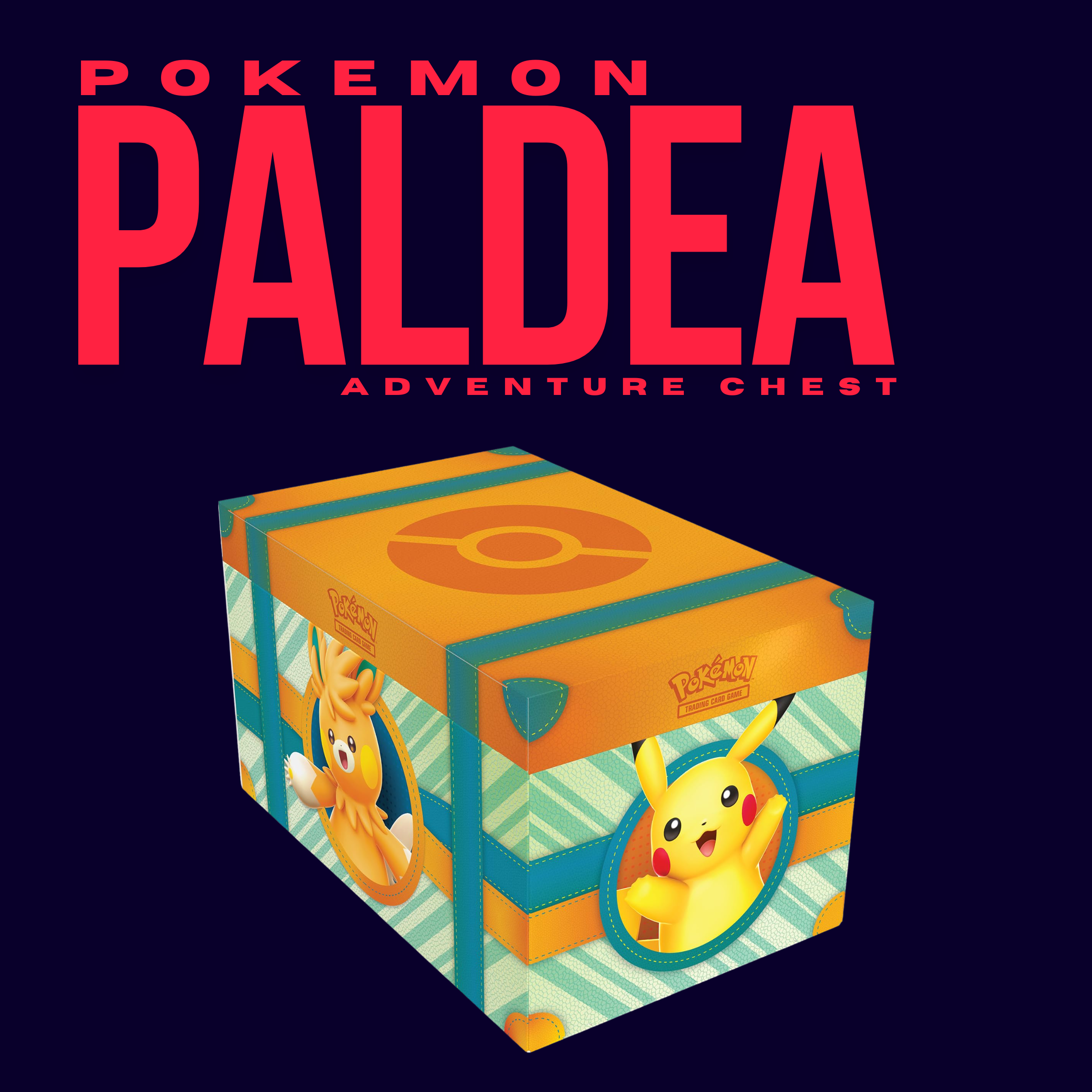Pokemon Paldea Adventure Chest Pokemon Paldea Adventure Chest