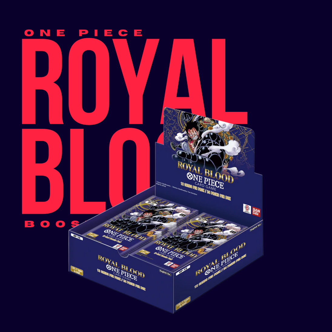 One Piece Royal Blood OP-10 Booster Box One Piece Royal Blood OP-10 Booster Box