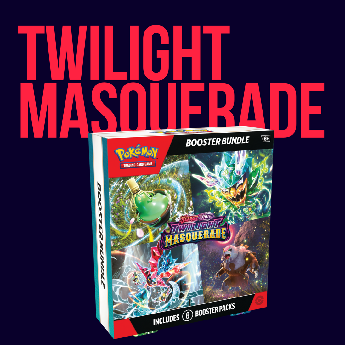 Pokemon Twilight Masquerade Booster Bundle Pokemon Twilight Masquerade Booster Bundle