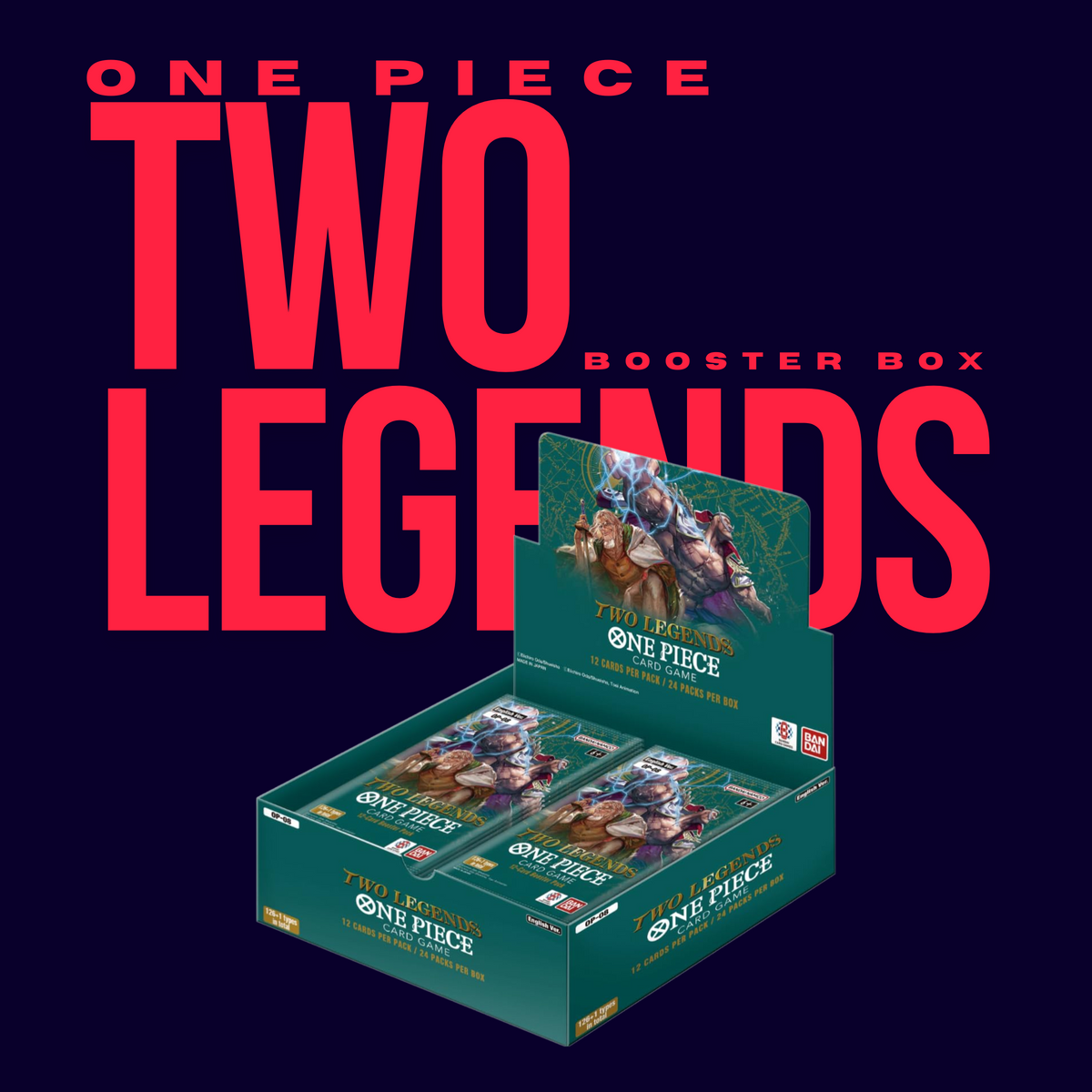one piece card game two legends 12-card booster pack Box Borderless treatments Condition:Lightly Played Foil and the Animal Kingdom MTG Booster Box Set