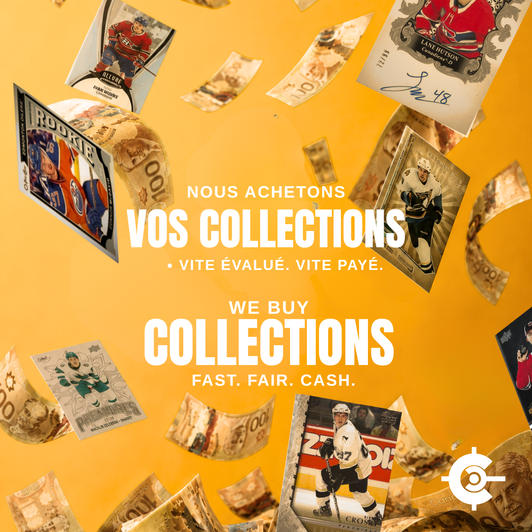 CardChasers MTL buys sports card collections in Montreal and Laval - fast, fair, cash